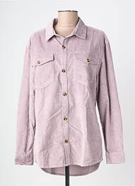 Chemisier coupe droite manches longues violet ROXY femme