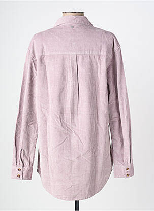 Chemisier coupe droite manches longues violet ROXY femme