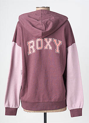 Pull col roulé coupe cintrée manches longues violet ROXY femme
