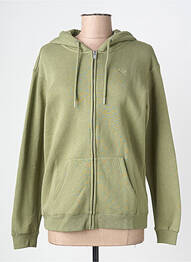 Veste casual col rond vert ROXY femme