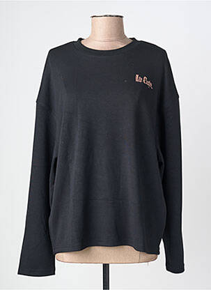 T-shirt manches longues manches longues noir LEE COOPER femme