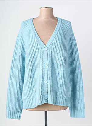 Gilet manches longues stretch bleu LEE COOPER femme