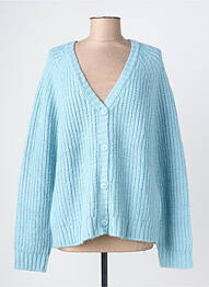 Gilet manches longues stretch bleu LEE COOPER femme