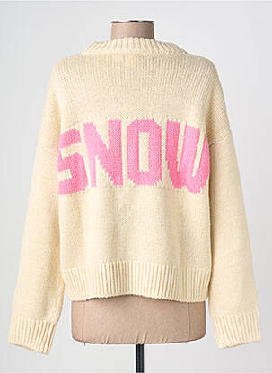 Pull stretch manches longues beige ROXY femme