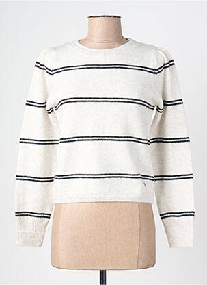 Pull coupe cintrée manches longues gris PEPE JEANS femme