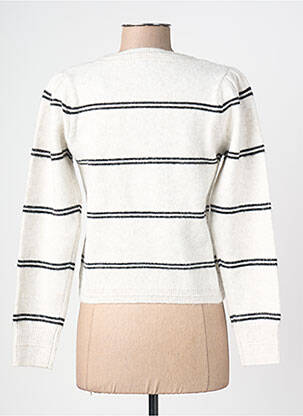 Pull coupe cintrée manches longues gris PEPE JEANS femme