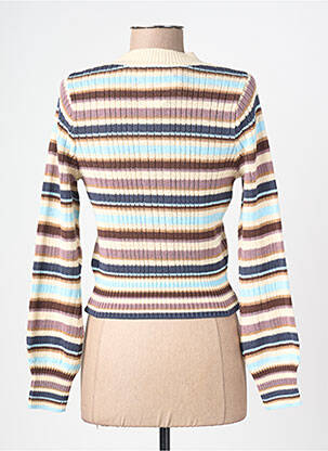 Pull coupe cintrée manches longues beige ROXY femme