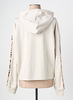 Veste casual col rond gris ADIDAS femme
