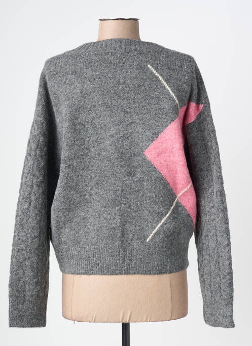 Gilet manches longues stretch gris PEPE JEANS femme