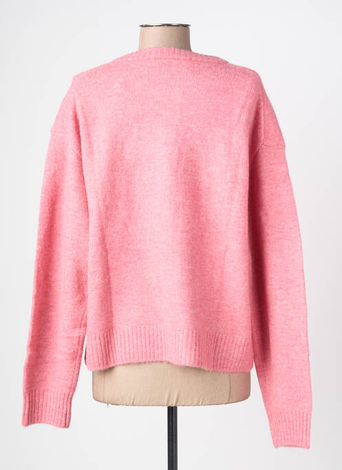 Gilet manches longues stretch rose PEPE JEANS femme