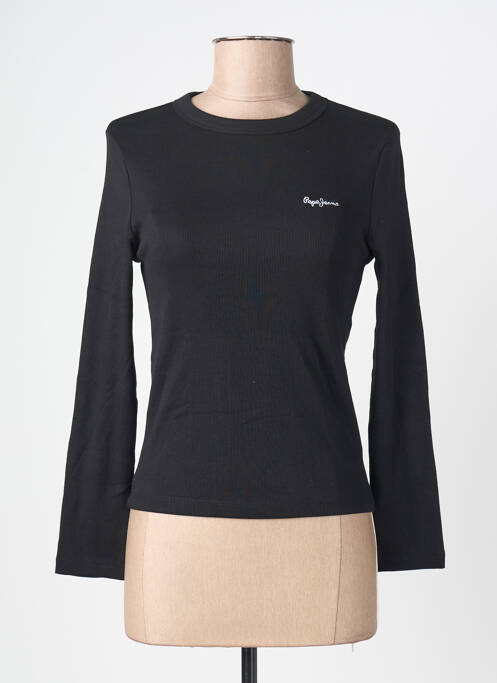 T-shirt manches longues manches longues noir PEPE JEANS femme