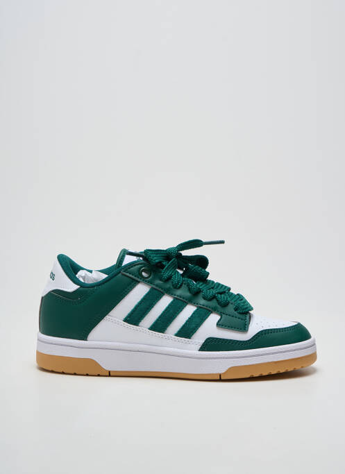 Baskets bout rond bout rond vert ADIDAS enfant