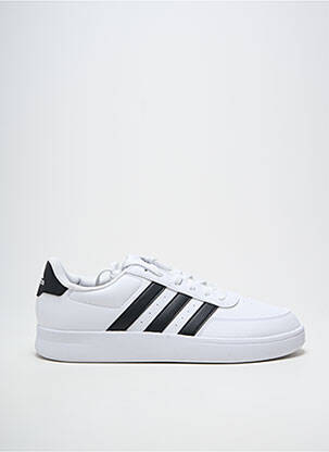 Baskets bout rond bout rond blanc ADIDAS homme