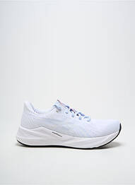 Baskets bout rond talon de 4 à 6cm blanc ASICS femme