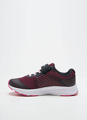 Baskets fermeture scratch bout rond rose ENERGETICS fille