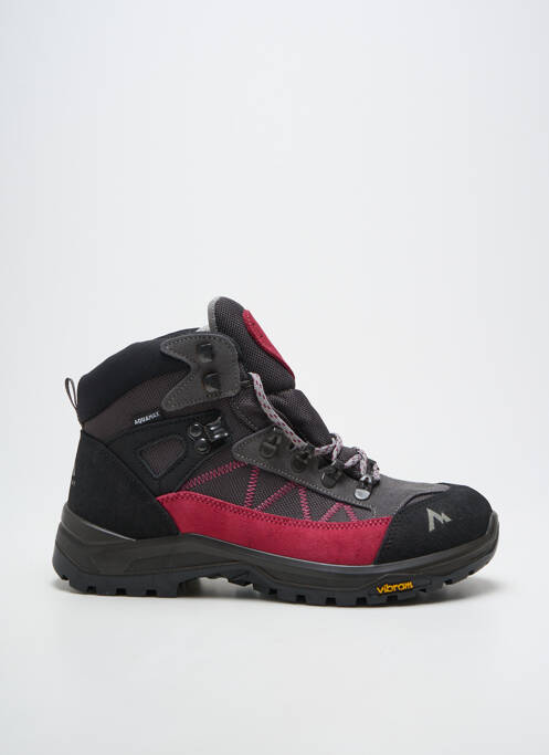 Baskets bout rond talon plat jusqu'à 3cm rose MC KINLEY femme