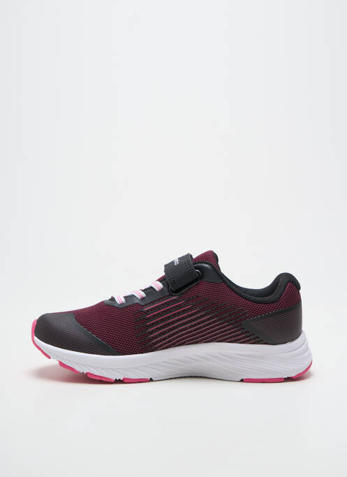 Baskets fermeture scratch bout rond rose ENERGETICS fille