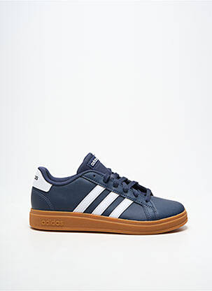 Baskets bout rond bout rond bleu ADIDAS unisexe