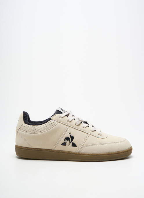Baskets bout rond bout rond beige LE COQ SPORTIF homme