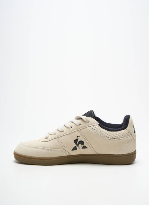 Baskets bout rond bout rond beige LE COQ SPORTIF homme