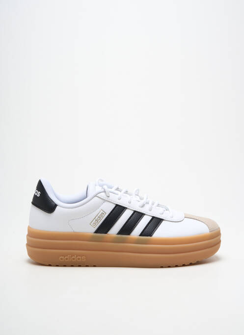 Baskets plateforme talon de 4 à 6cm blanc ADIDAS femme