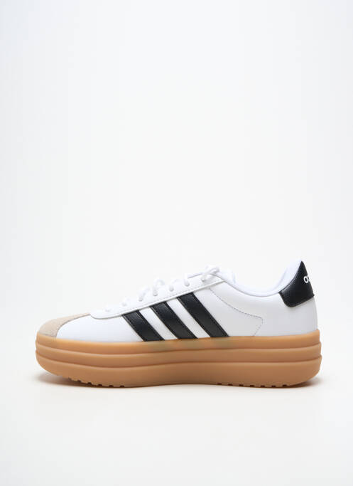 Baskets plateforme talon de 4 à 6cm blanc ADIDAS femme