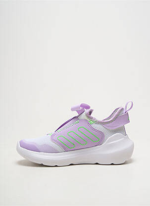 Baskets bout rond bout rond violet ADIDAS fille