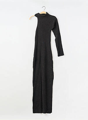 Robe pull stretch manches longues noir NASTY GAL femme
