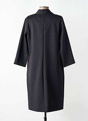 Robe mi-longue manches 3/4 manches 3/4 noir CATNOIR femme