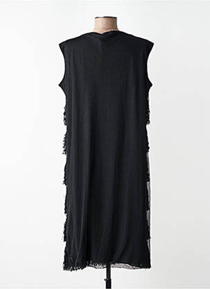 Robe mi-longue sans manche sans manche noir LIU JO femme