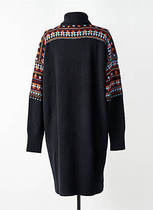 Robe pull resserrée sur le bas manches longues noir SCOTCH & SODA femme