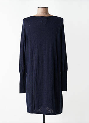 Robe pull stretch manches longues bleu HARRIS WILSON femme