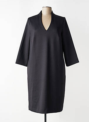 Robe mi-longue manches 3/4 manches 3/4 noir CATNOIR femme