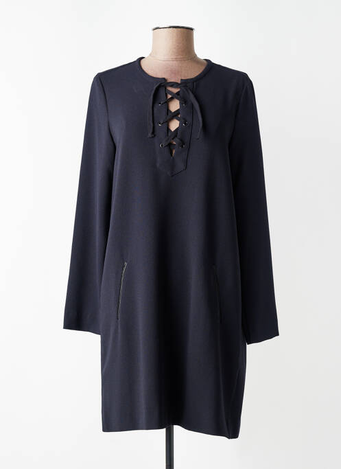 Robe courte manches longues manches longues noir HARTFORD femme