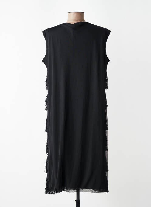 Robe mi-longue sans manche sans manche noir LIU JO femme