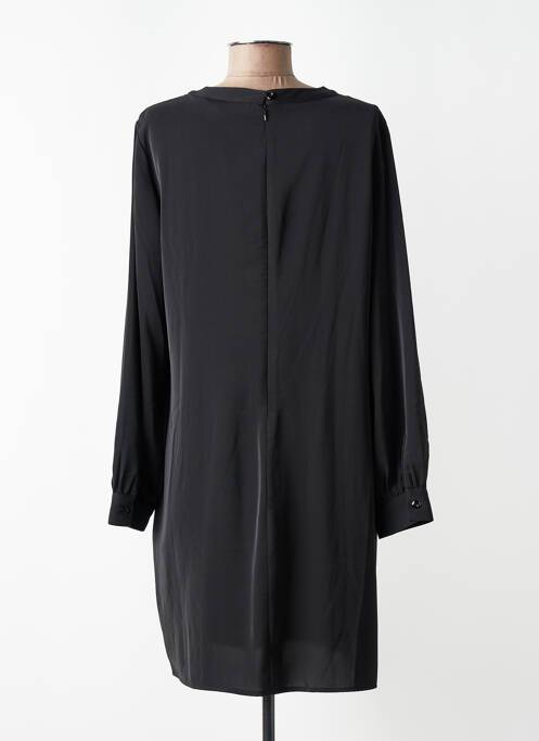 Robe courte fermeture zippée au dos manches longues noir ANONYME DESIGNERS femme