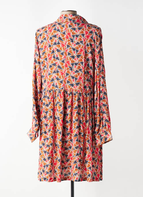Robe courte manches longues manches longues rouge LA PETITE FRANCAISE femme