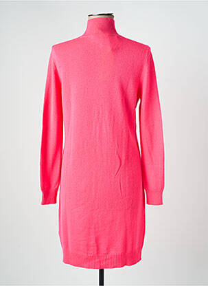 Robe pull stretch manches longues rose ABSOLUT CASHMERE femme