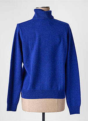 Pull col roulé stretch manches longues rose ABSOLUT CASHMERE femme