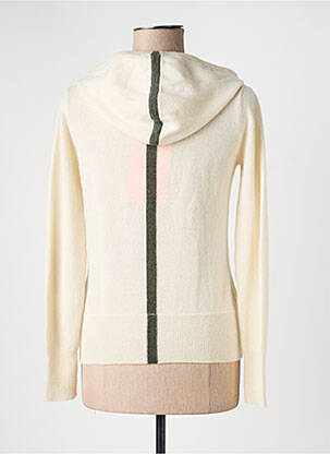 Gilet manches longues col rond beige ABSOLUT CASHMERE femme