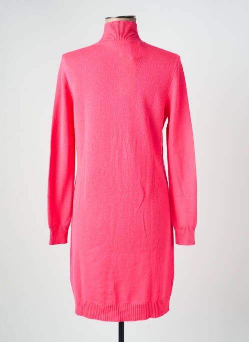 Robe pull stretch manches longues rose ABSOLUT CASHMERE femme