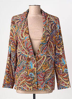 Blazer coupe cintrée orange LA PETITE FRANCAISE femme