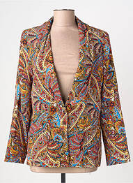 Blazer coupe cintrée orange LA PETITE FRANCAISE femme