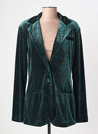 Blazer coupe cintrée vert CREAM femme