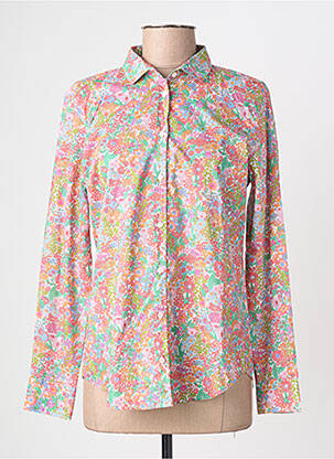 Chemisier imprimé fleurs manches longues rose HARTFORD femme