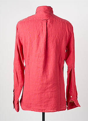 Chemise manches longues poignets boutonnés rouge JAQK homme