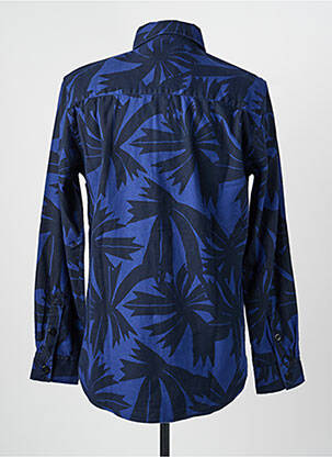 Chemise manches longues imprimé fantaisie bleu BASK IN THE SUN homme
