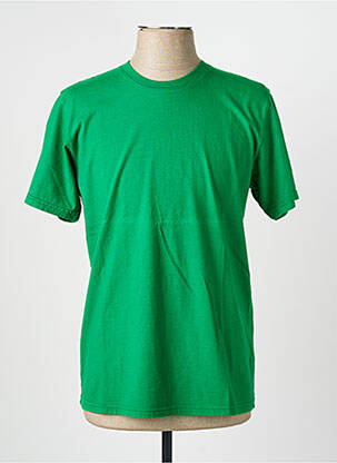 T-shirt coupe cintrée manches courtes vert COLORFUL STANDARD homme