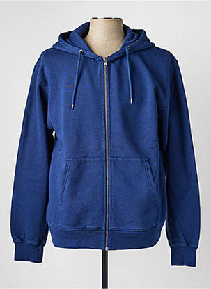 Veste casual resserrée sur le bas bleu COLORFUL STANDARD homme