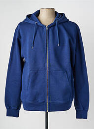 Veste casual resserrée sur le bas bleu COLORFUL STANDARD homme